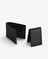 PEDRO - Ví nam da dang gập Leather Bi Fold