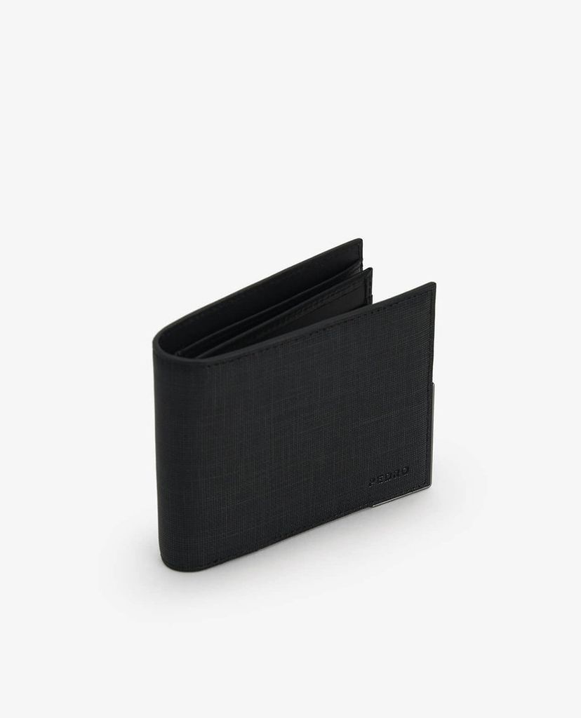PEDRO - Ví nam da dang gập Leather Bi Fold Flip
