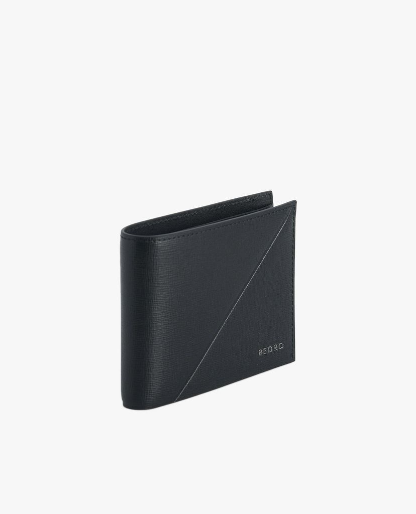 PEDRO - Ví nam dạng gập Textured Leather Bi Fold