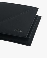 PEDRO - Ví nam dạng gập Textured Leather Bi Fold