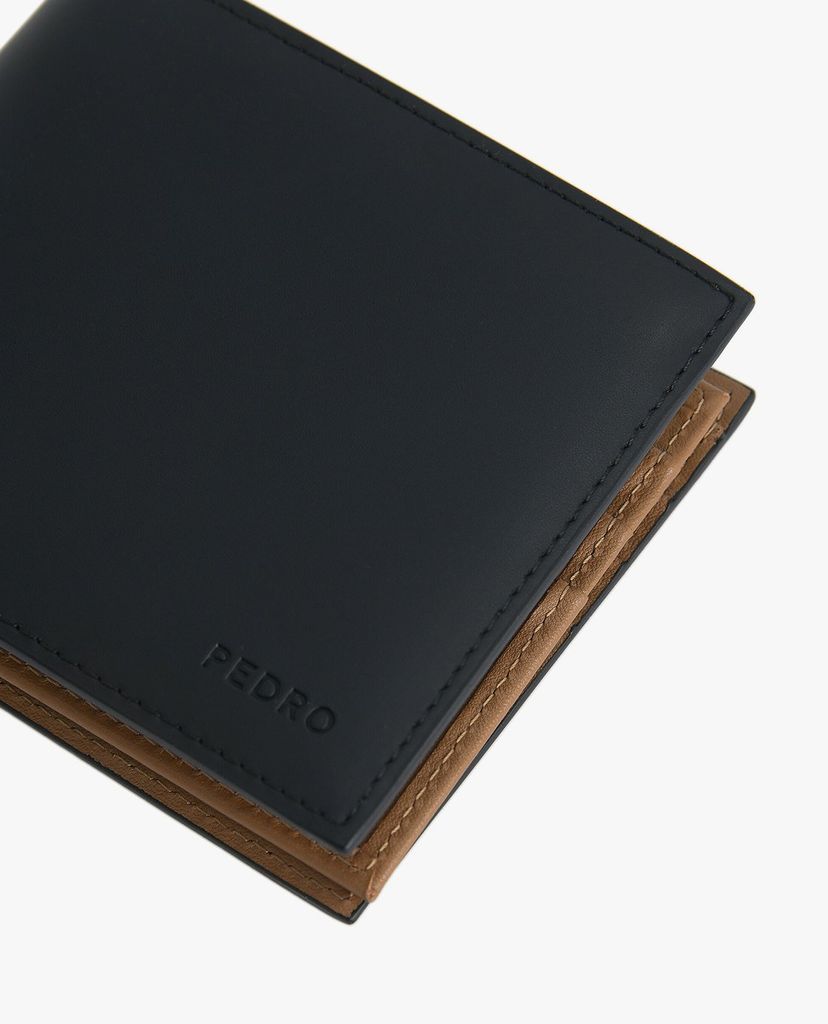 PEDRO - Ví nam da dang gập Leather Bi Fold