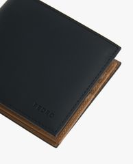 PEDRO - Ví nam da dang gập Leather Bi Fold
