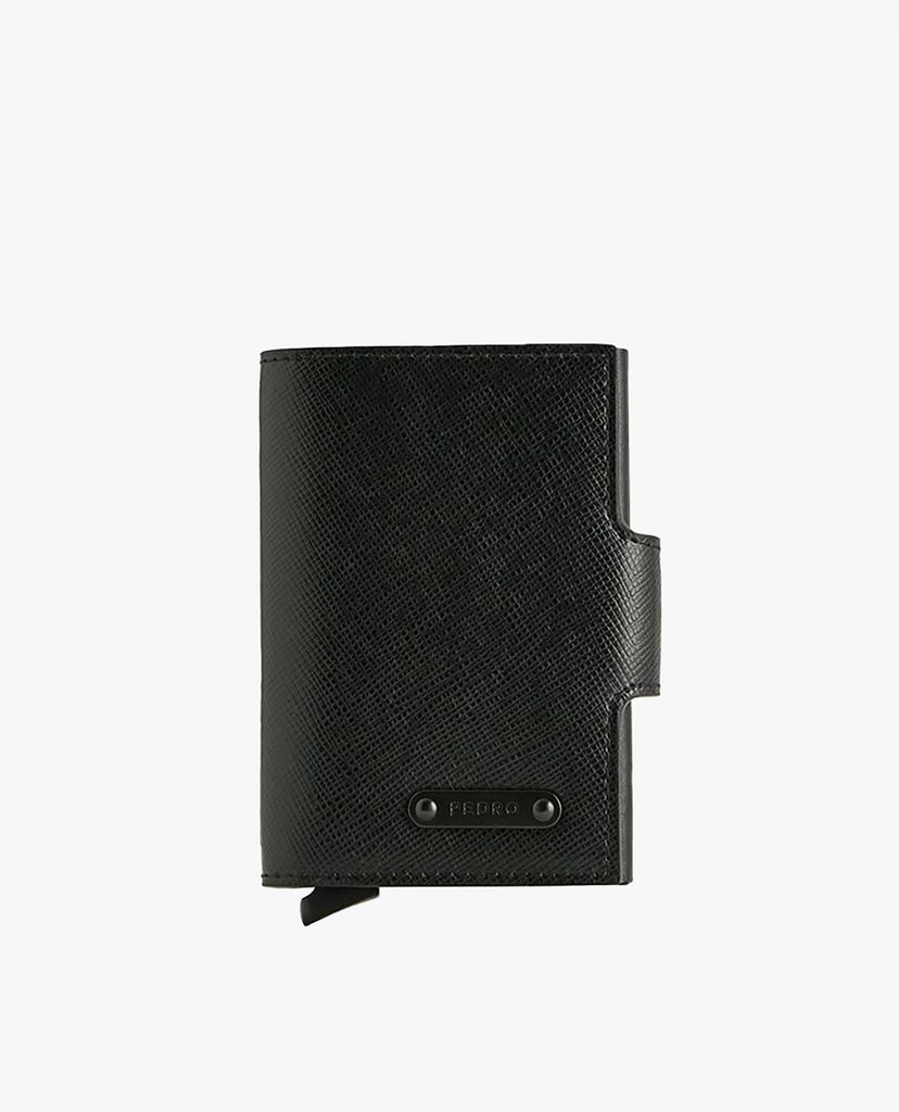 PEDRO - Ví đựng name card nam Leather Bi Fold