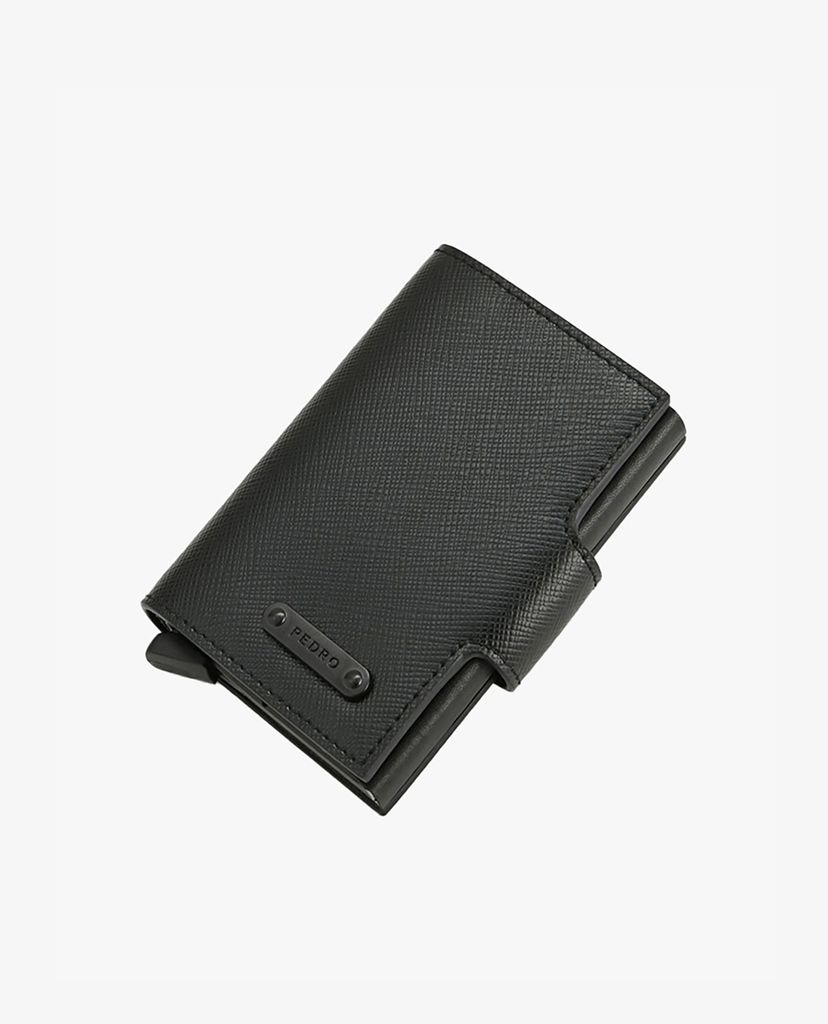 PEDRO - Ví đựng name card nam Leather Bi Fold