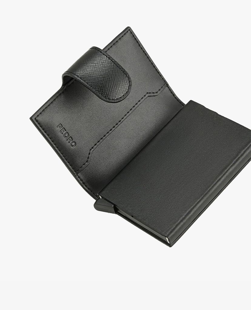 PEDRO - Ví đựng name card nam Leather Bi Fold
