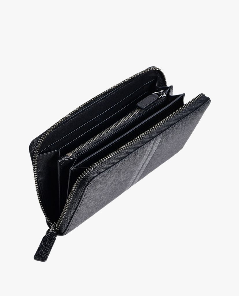 PEDRO - Ví nam cầm tay dáng dài Striped Long Leather