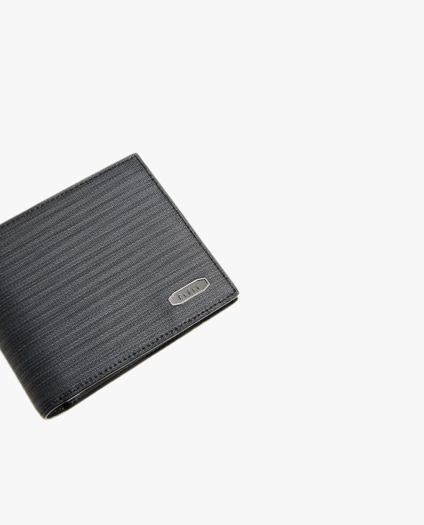 PEDRO - Ví nam dạng gập Embossed Leather Bi Fold