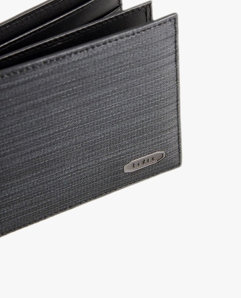 PEDRO - Ví nam dạng gập Embossed Leather Bi Fold