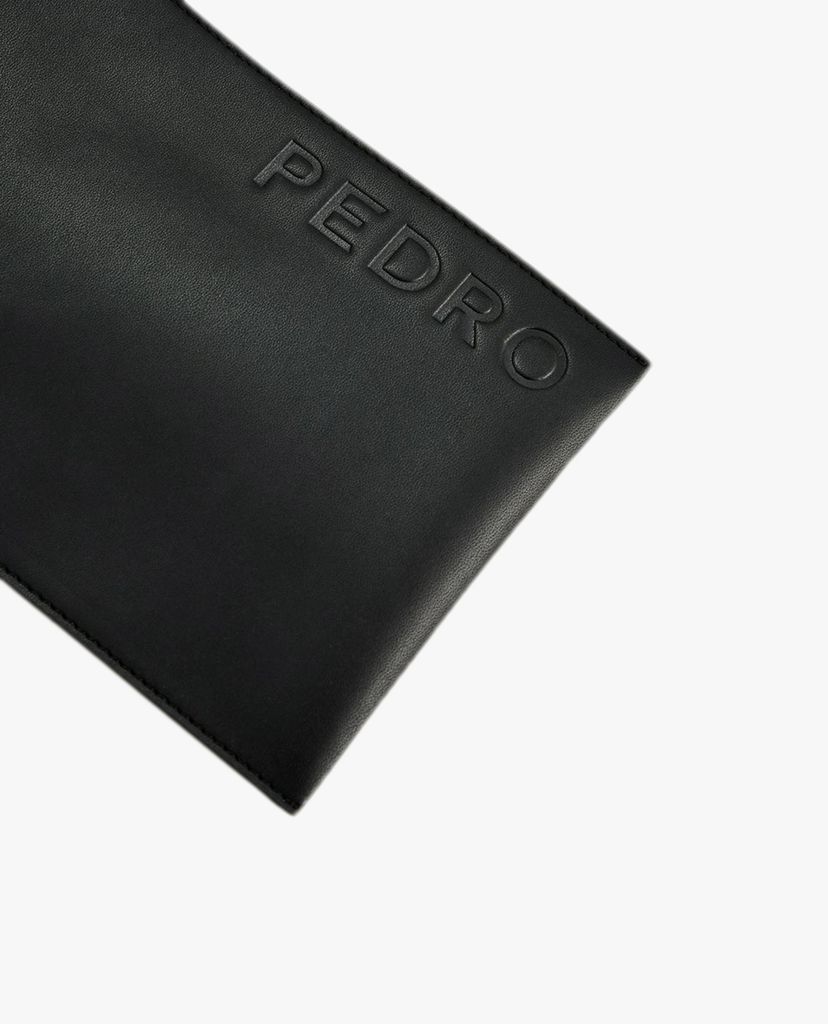 PEDRO - Ví nam chữ nhật phối dây đeo Lanyard