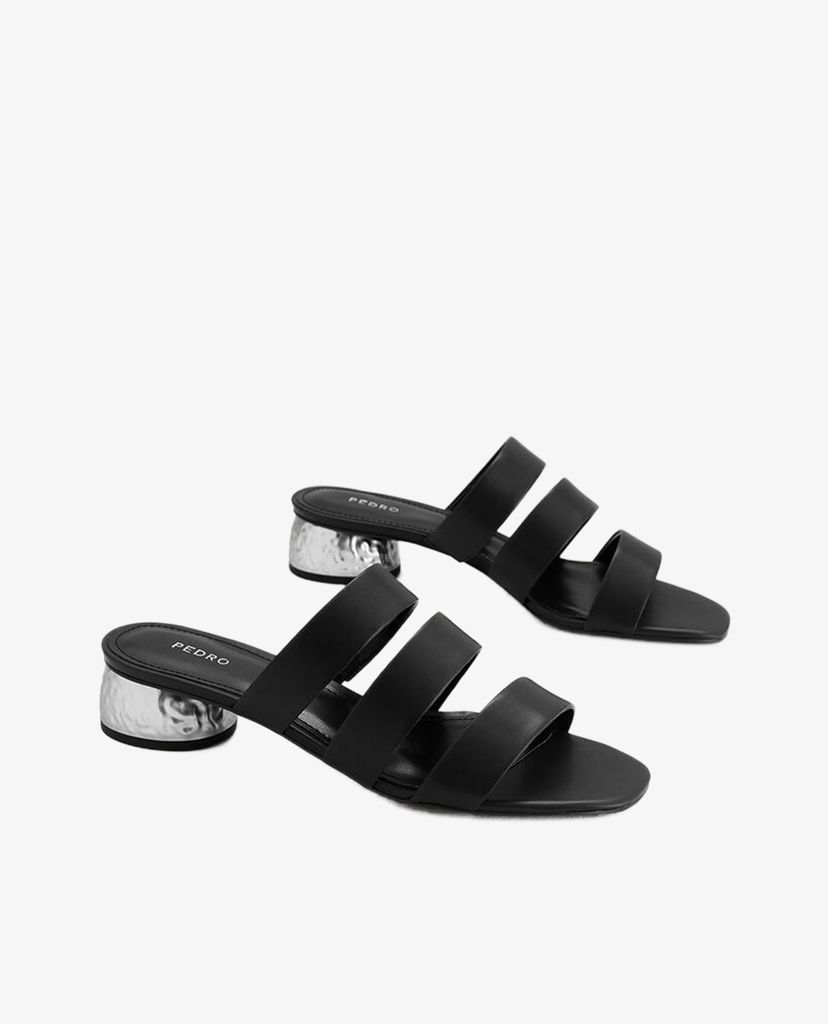 PEDRO - Giày cao gót hở mũi quai ngang Strappy Heeled