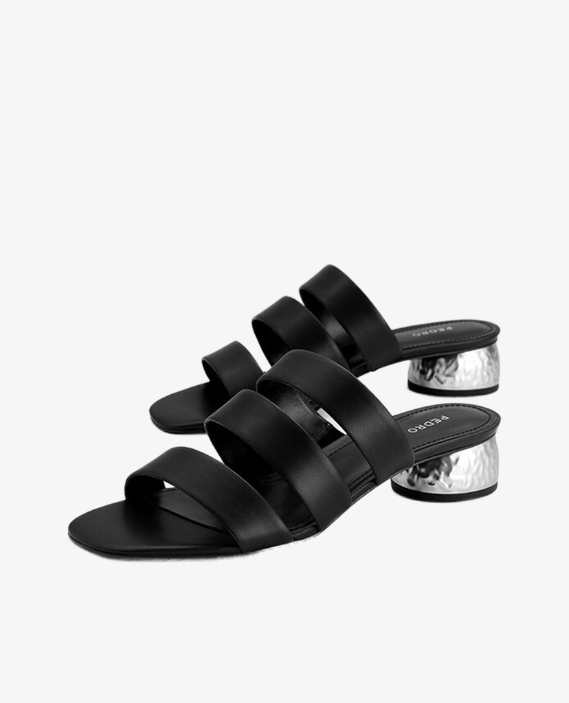 PEDRO - Giày cao gót hở mũi quai ngang Strappy Heeled