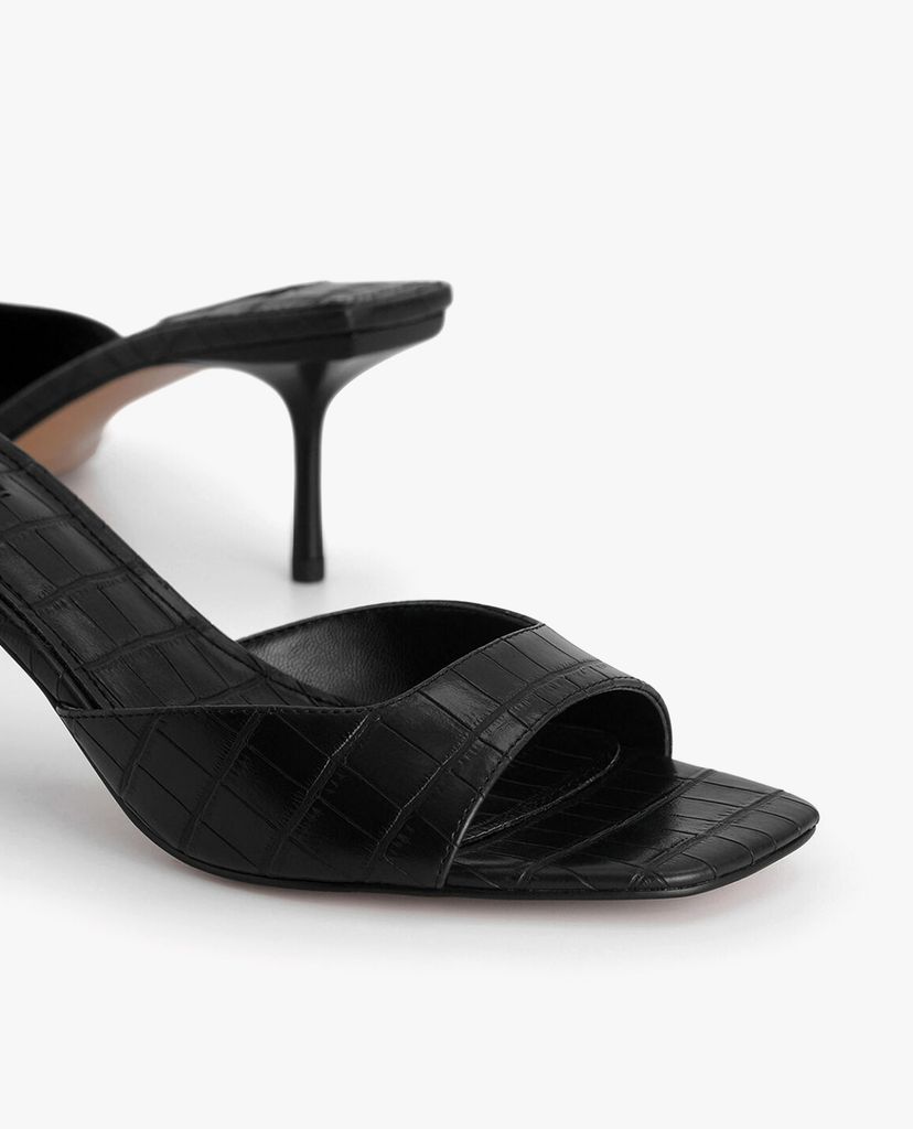 PEDRO - Giày cao gót hở mũi Croc Effect