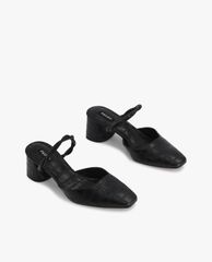 PEDRO - Giày cao gót mũi vuông Croc Effect Heeled