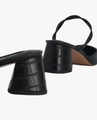 PEDRO - Giày cao gót mũi vuông Croc Effect Heeled