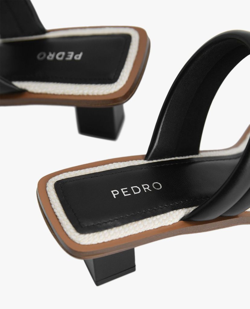 PEDRO - Giày cao gót quai ngang đế trụ thời trang