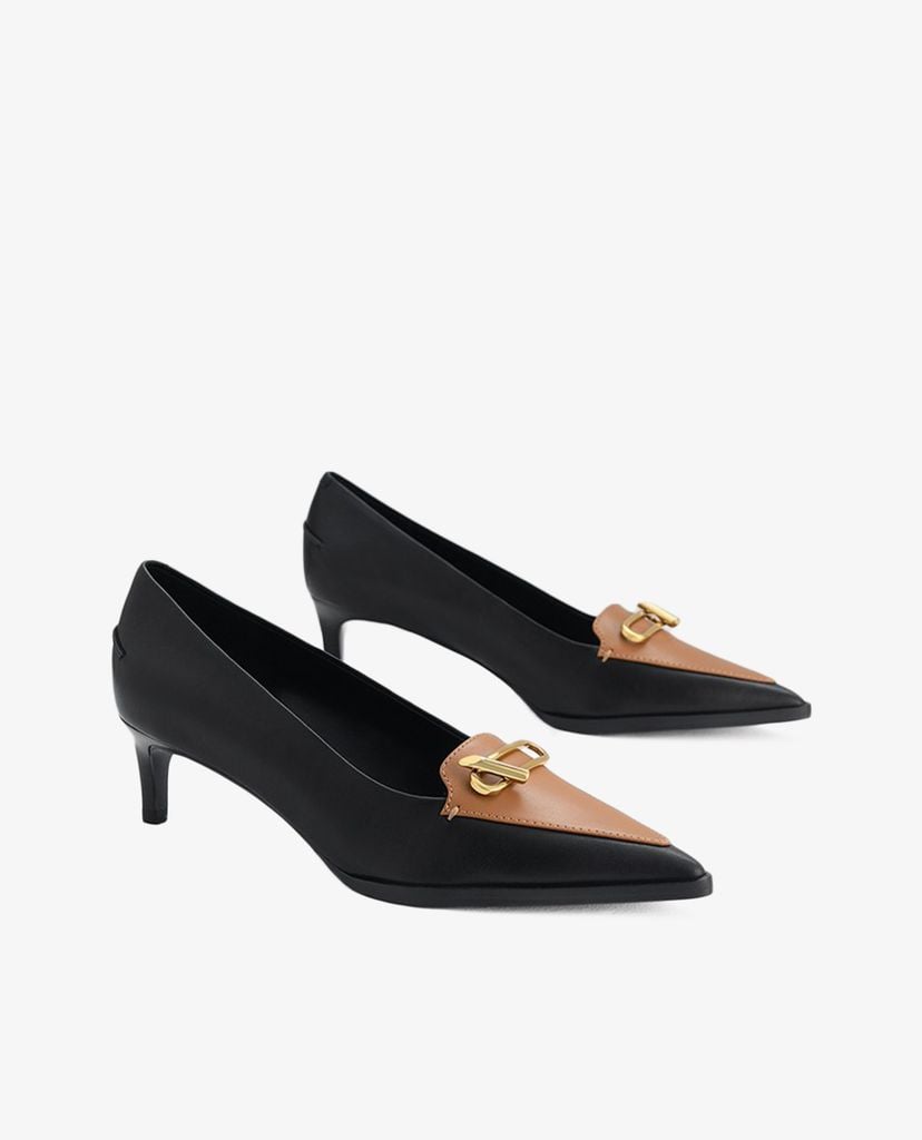 PEDRO - Giày cao gót mũi nhọn Metallic Pointed Toe