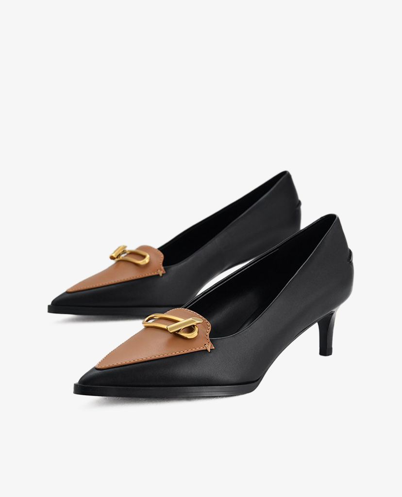 PEDRO - Giày cao gót mũi nhọn Metallic Pointed Toe
