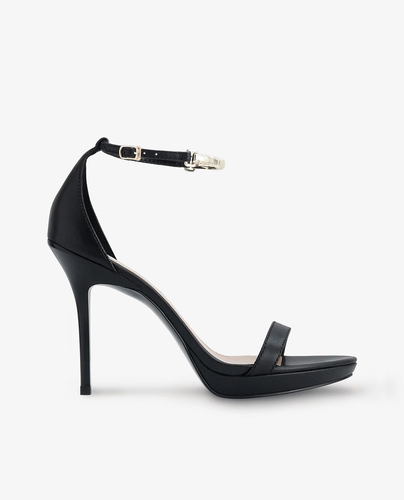 PEDRO - Giày cao gót hở mũi quai ngang thời trang Embellished Leather