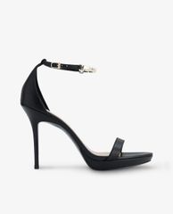 PEDRO - Giày cao gót hở mũi quai ngang thời trang Embellished Leather