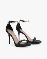 PEDRO - Giày cao gót hở mũi quai ngang thời trang Embellished Leather