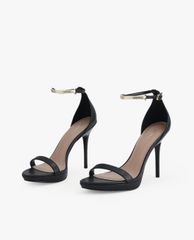 PEDRO - Giày cao gót hở mũi quai ngang thời trang Embellished Leather