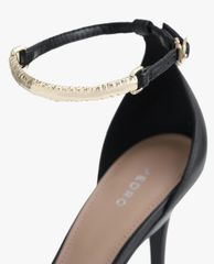 PEDRO - Giày cao gót hở mũi quai ngang thời trang Embellished Leather