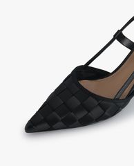 PEDRO - Giày cao gót mũi nhọn Woven Satin