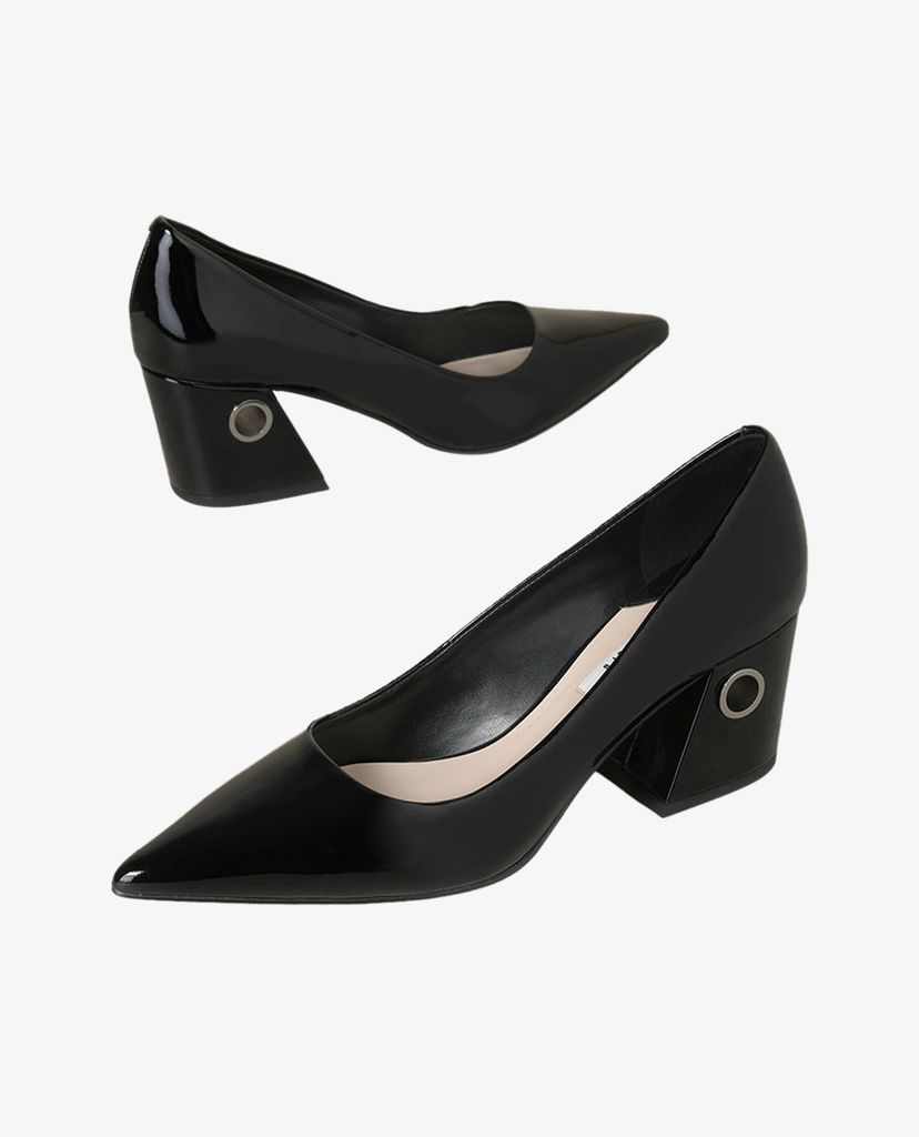 PEDRO - Giày cao gót mũi nhọn đế trụ Pointed Toe
