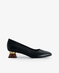 PEDRO - Giày cao gót mũi vuông Leather Square Toe