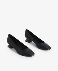 PEDRO - Giày cao gót mũi vuông Leather Square Toe