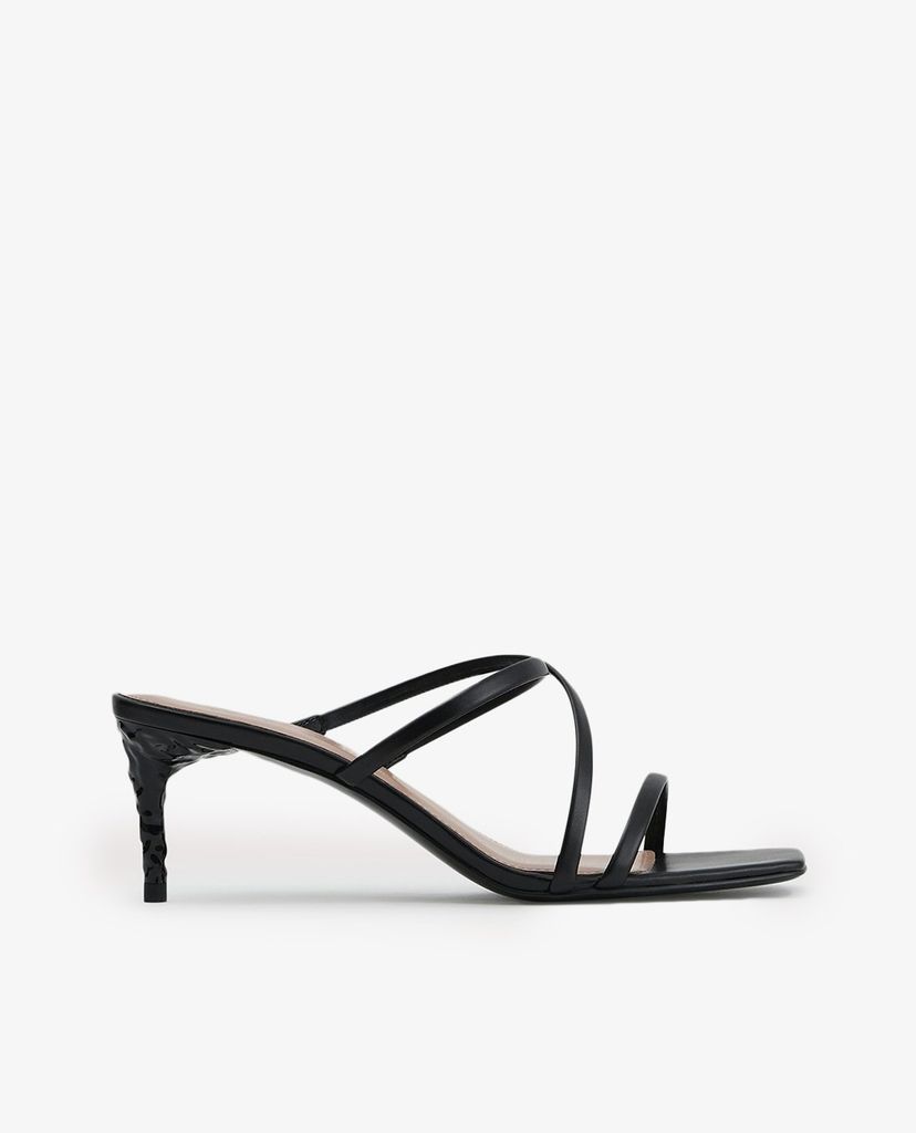 PEDRO - Giày cao gót hở mũi quai mảnh Pearlised Strappy