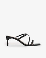PEDRO - Giày cao gót hở mũi quai mảnh Pearlised Strappy