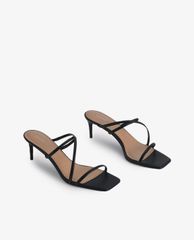 PEDRO - Giày cao gót hở mũi quai mảnh Pearlised Strappy