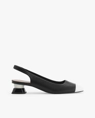PEDRO - Giày cao gót mũi tròn Leather Slingback