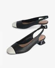 PEDRO - Giày cao gót mũi tròn Leather Slingback