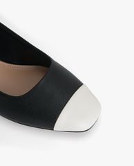 PEDRO - Giày cao gót mũi tròn Leather Slingback