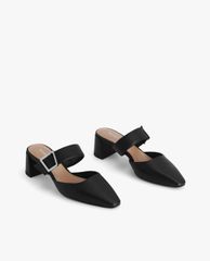 PEDRO - Giày cao gót mũi nhọn Leather Slip On Heels