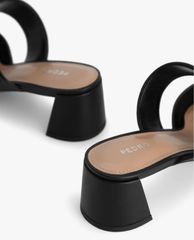 PEDRO - Giày cao gót mũi nhọn Leather Slip On Heels