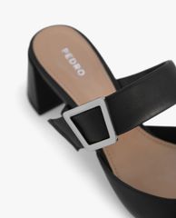 PEDRO - Giày cao gót mũi nhọn Leather Slip On Heels