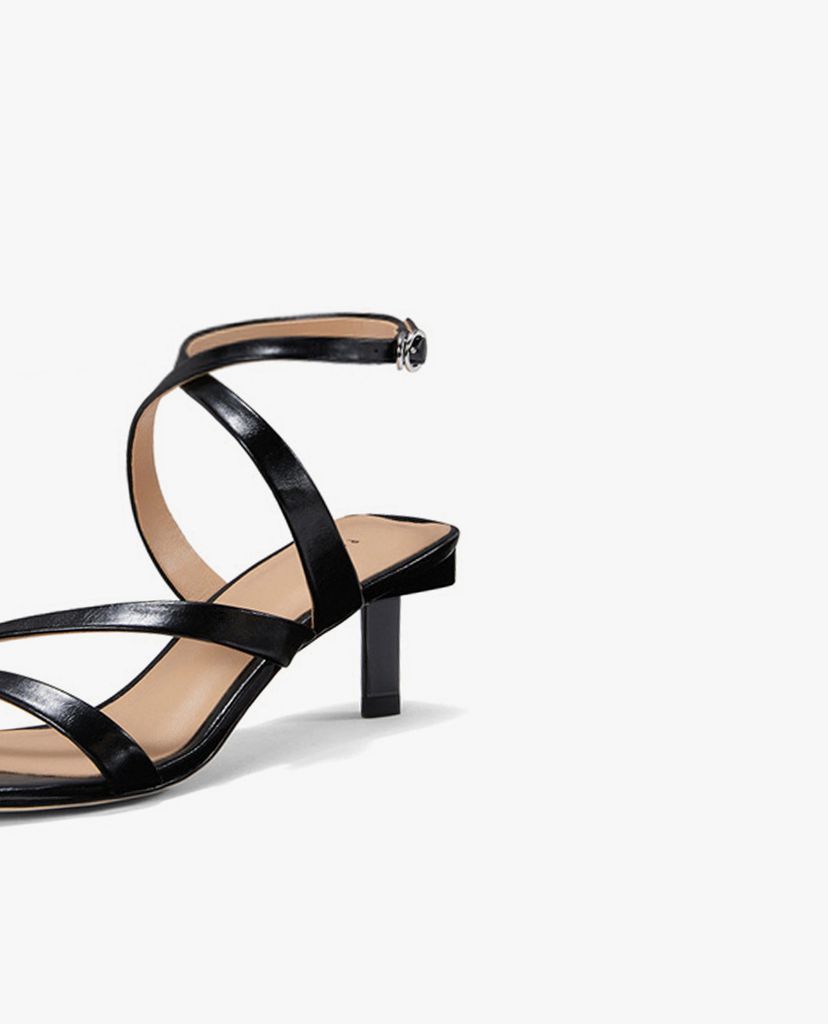 PEDRO - Giày cao gót hở mũi quai ngang Open Toe Strappy