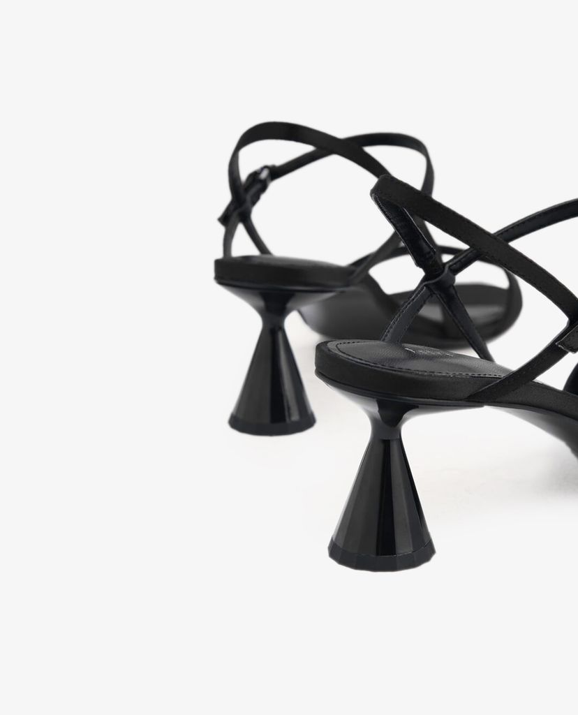 PEDRO - Giày cao gót quai ngang Geometric Heel Slingback