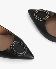 PEDRO - Giày cao gót mũi nhọn Octagon Buckle Leather