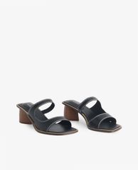 PEDRO - Giày sandal cao gót đế trụ Double Strap