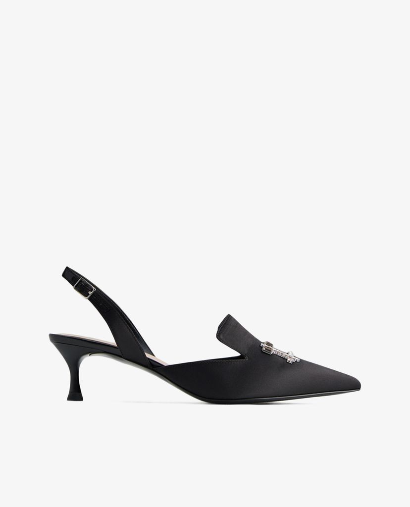 PEDRO - Giày cao gót mũi nhọn Gem Embellished Slingback
