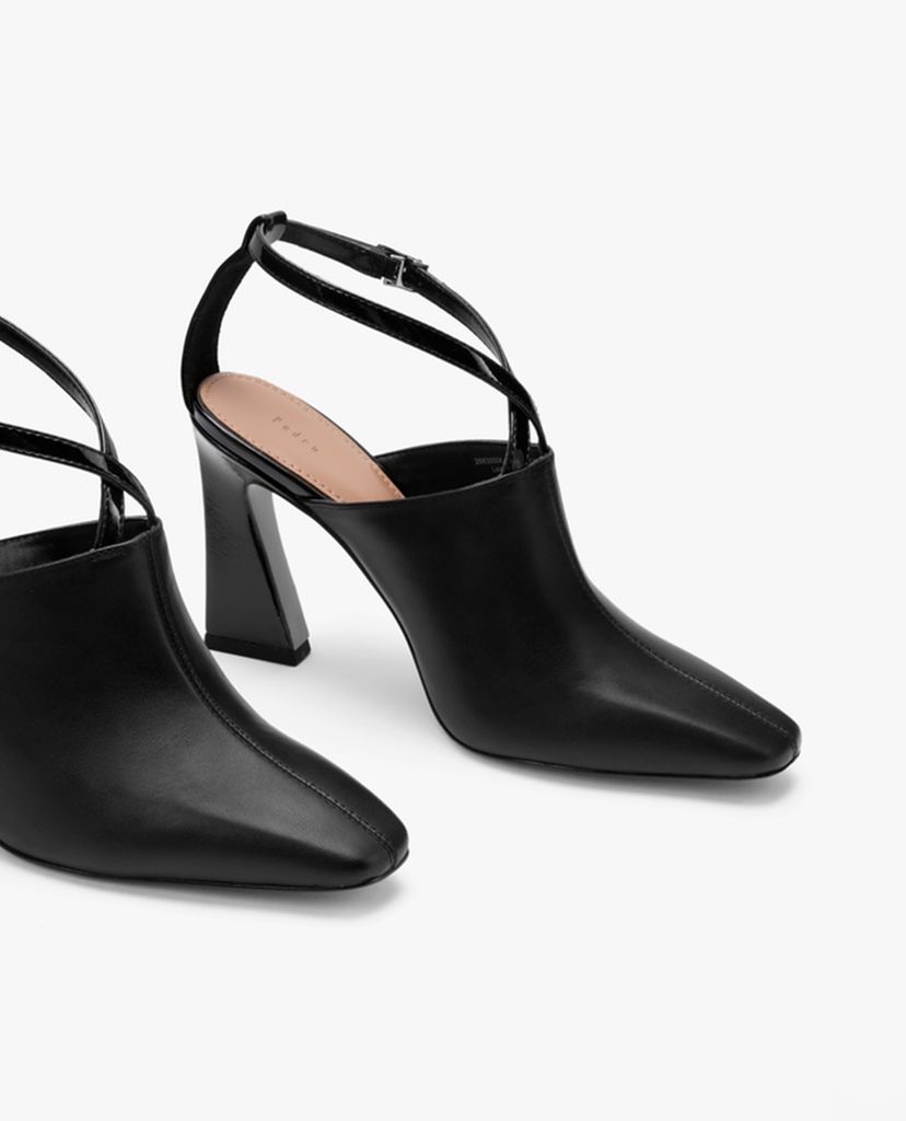 PEDRO - Giày cao gót mũi nhọn Ankle Strap Leather