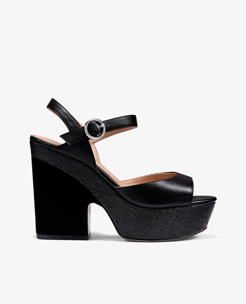 PEDRO - Giày đế xuồng nữ hở mũi Open Toe Wedges