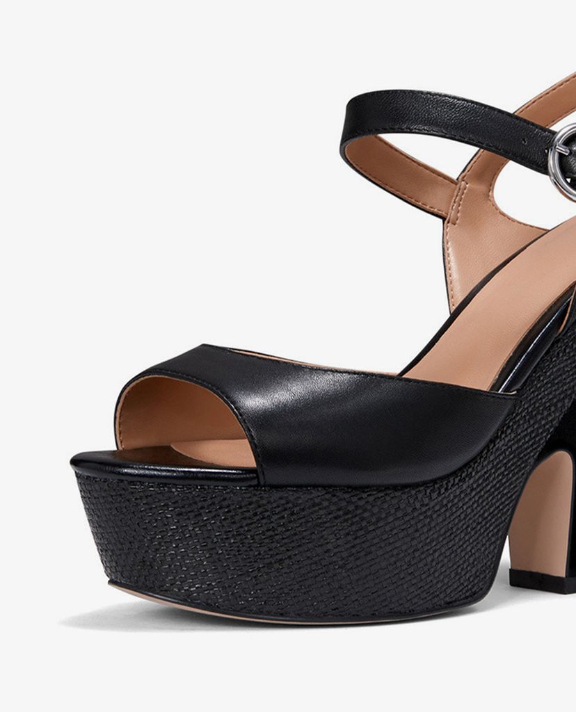 PEDRO - Giày đế xuồng nữ hở mũi Open Toe Wedges