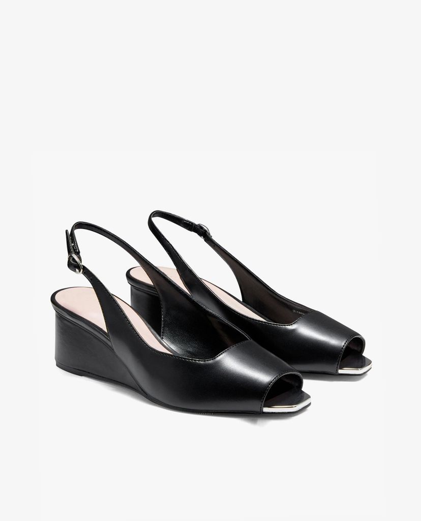PEDRO - Giày đế xuồng nữ hở mũi Slingback