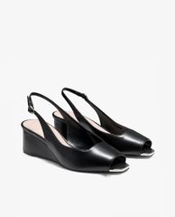 PEDRO - Giày đế xuồng nữ hở mũi Slingback