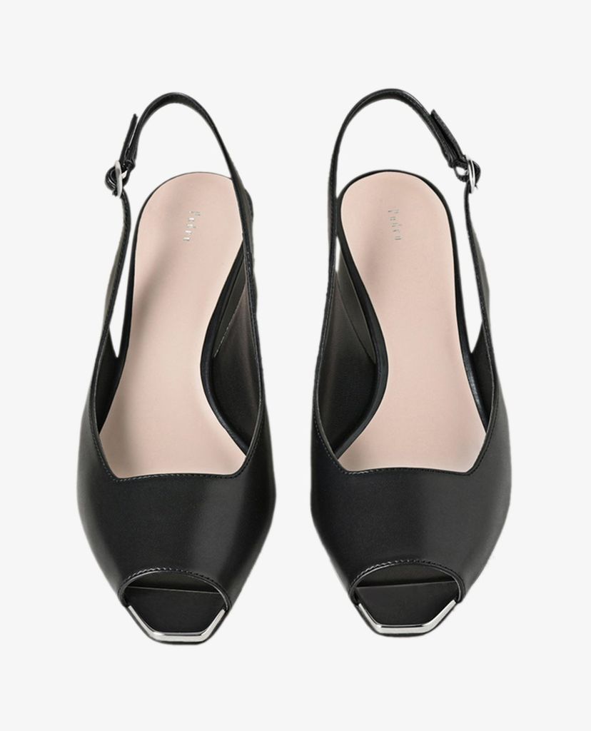 PEDRO - Giày đế xuồng nữ hở mũi Slingback